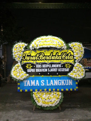Papan Bunga Duka di Sawai