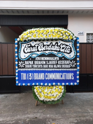Papan Bunga Duka di Sawai